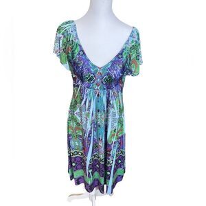 New print dress